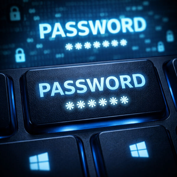 Voorbeeld van een leesbaar password